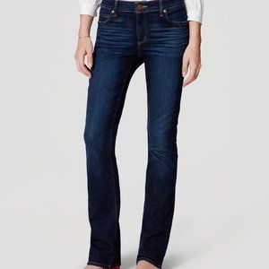 NWT LOFT Curvy Boot Cut Jeans Size 25/0